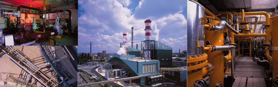 Csepel II power plant — fuel supply system