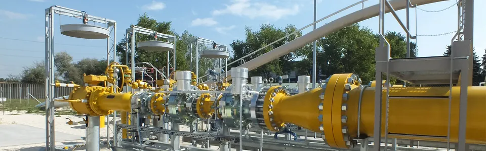 Dunamenti Erőmű — design and construction of the gas receiving station