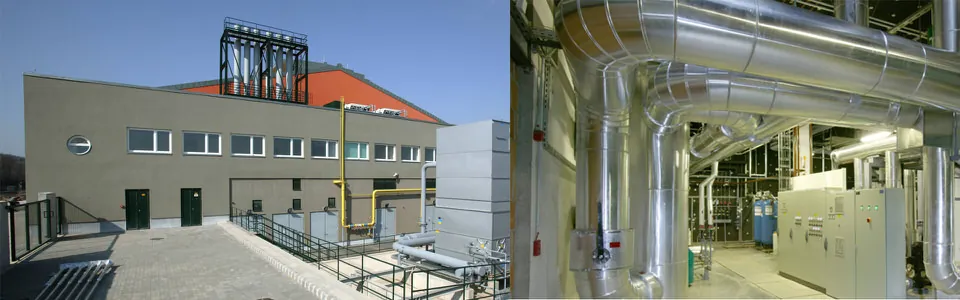 Energy centre of the Hosszúrét residential park