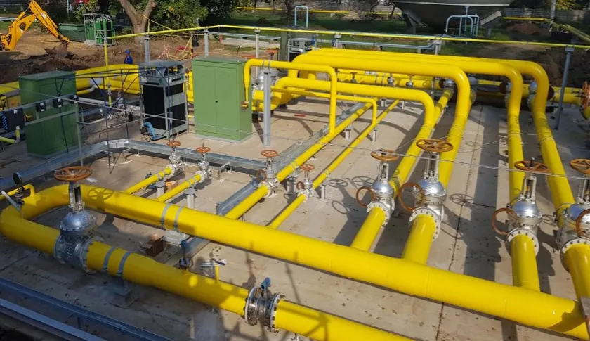 MOL Zrt. – construction of the Tiszaújváros gas receiving station
