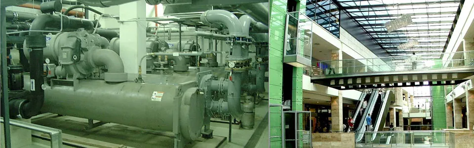 MOM Park — construction and operation of the energy centre and district heating system