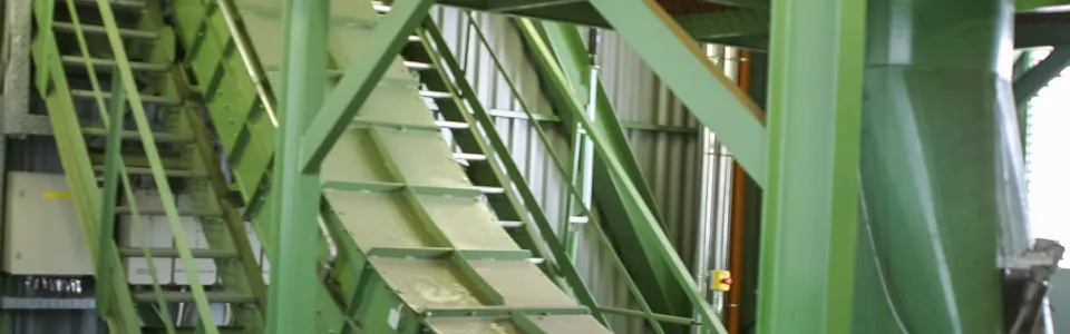 Vértesi Erőmű, Oroszlány power plant — biomass feeding system around Boiler No. 1